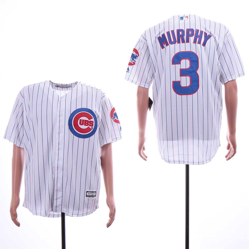 Cubs 3 Daniel Murphy White Cool Base Jersey Sguo,We sell and wholesale Cubs 3 Daniel Murphy White Cool Base Jersey Sguo on line form chian!